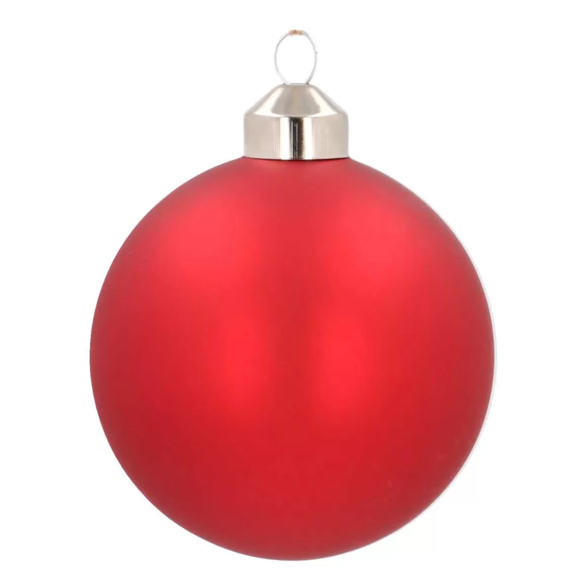 It's all about Christmas Lustige Weihnachtskugeln | Weihnachtskugeln Nach Farbe^Besondere Weihnachtskugel „All I Want For Christmas“, Rot, Glas, 8 Cm