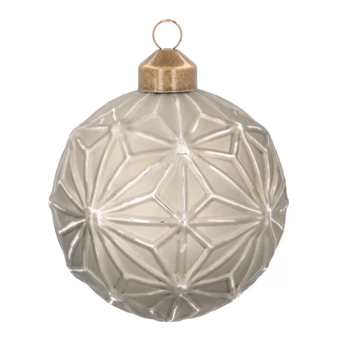 It's all about Christmas Außergewöhnliche Weihnachtskugeln | Weihnachtskugeln Nach Farbe^Besondere Weihnachtskugel Geometrisches Design, Cottage Green, Glas, 9