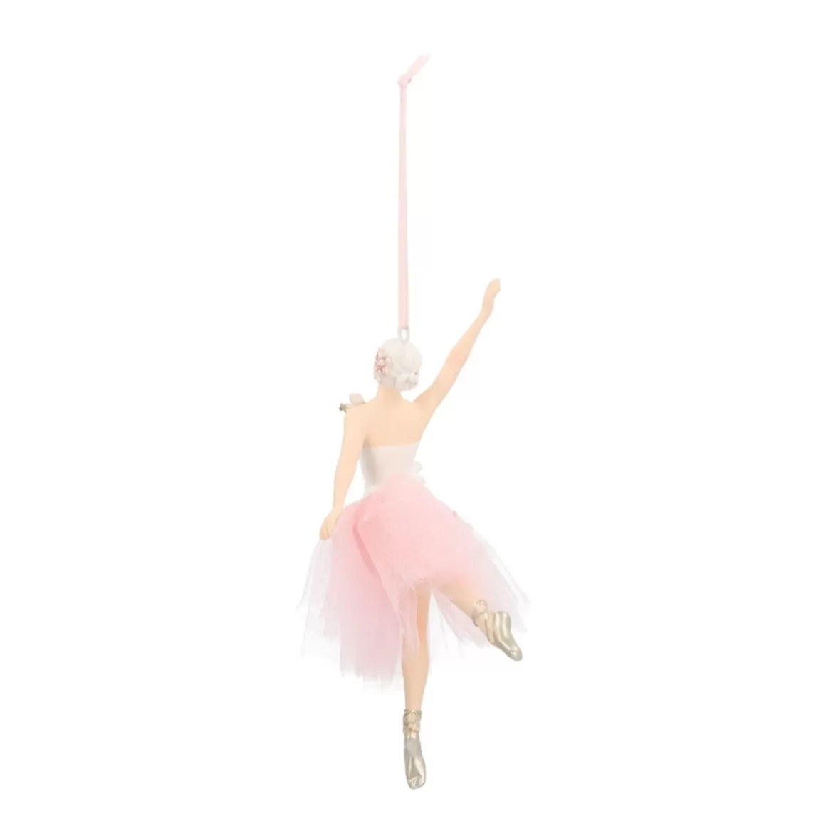 It's all about Christmas Weihnachtsbaumanhänger^Besonderer Anhänger Ballettänzerin Mit Tutu Weiß, Aus Polyresin, 18 Cm