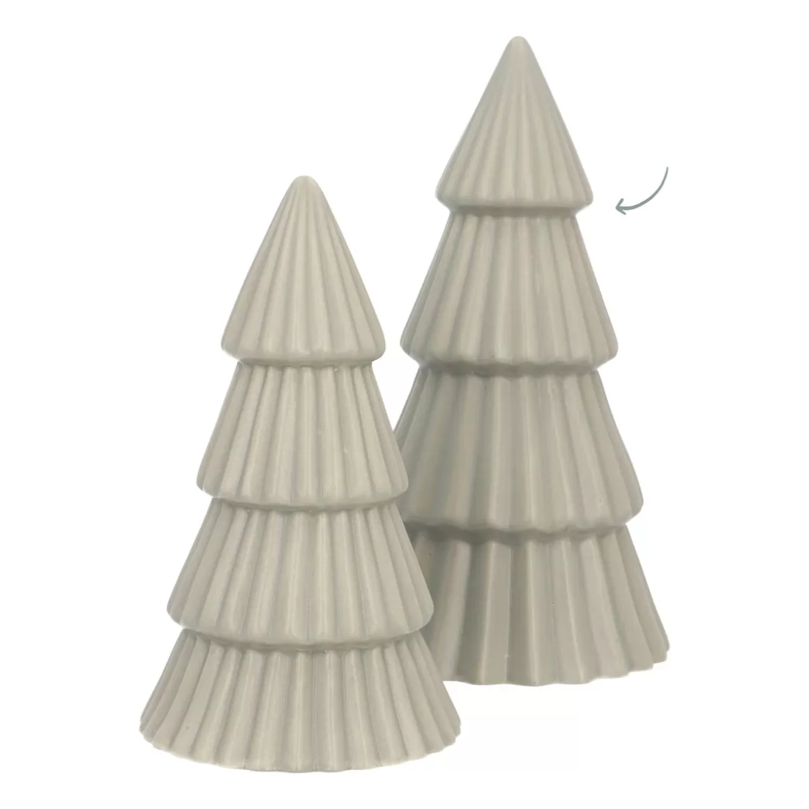 It's all about Christmas Wohnaccessoires Für Weihnachten | Weihnachtsbäume^Cottage Green Porzellan-Weihnachtsbaum