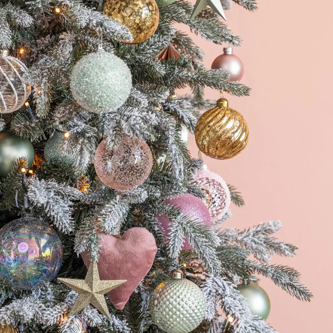 It's all about Christmas Premium Kunstweihnachtsbäume Mit Schnee Djill Snowy^Künstlicher Weihnachtsbaum Mit Schnee Und Beleuchtung, Djill Kiefer, 185 Cm