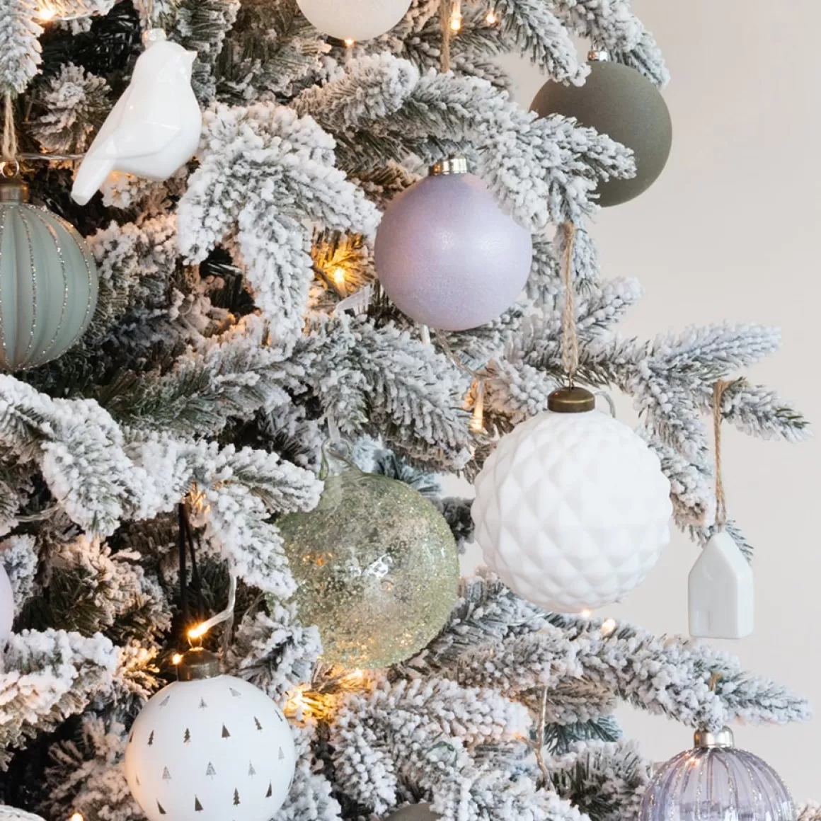 It's all about Christmas Premium Kunstweihnachtsbäume Mit Schnee Djill Snowy^Künstlicher Weihnachtsbaum Mit Schnee Und Beleuchtung, Djill Kiefer, 215 Cm
