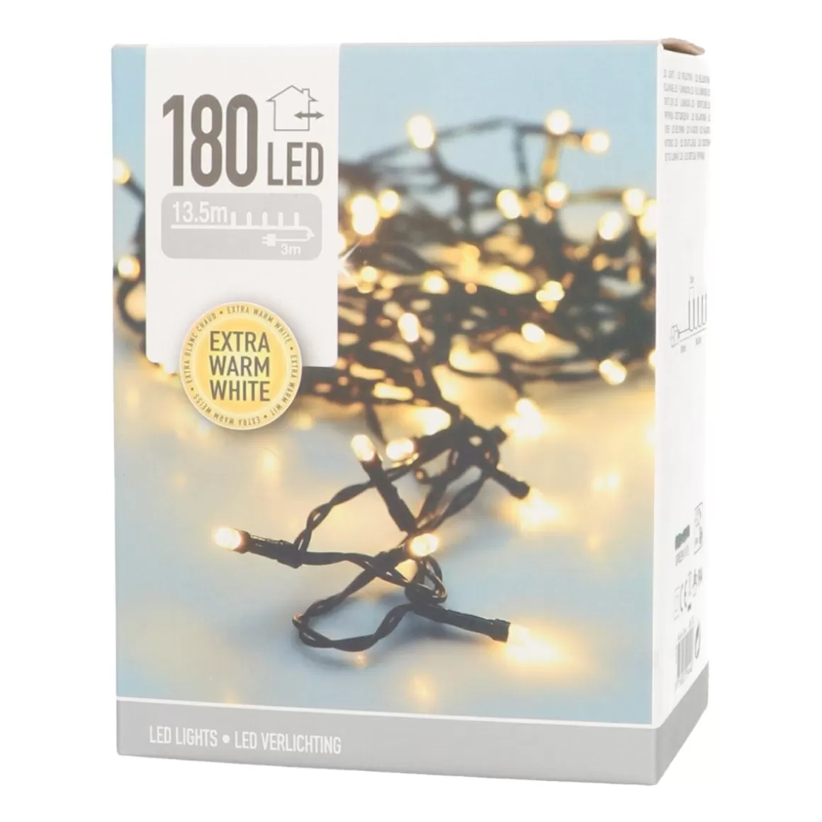 It's all about Christmas Warmweiße Weihnachtsbeleuchtung | Led Lichterketten^LED Lichterkette Extra Warmweiß, Innen & Außen, 180 LEDs