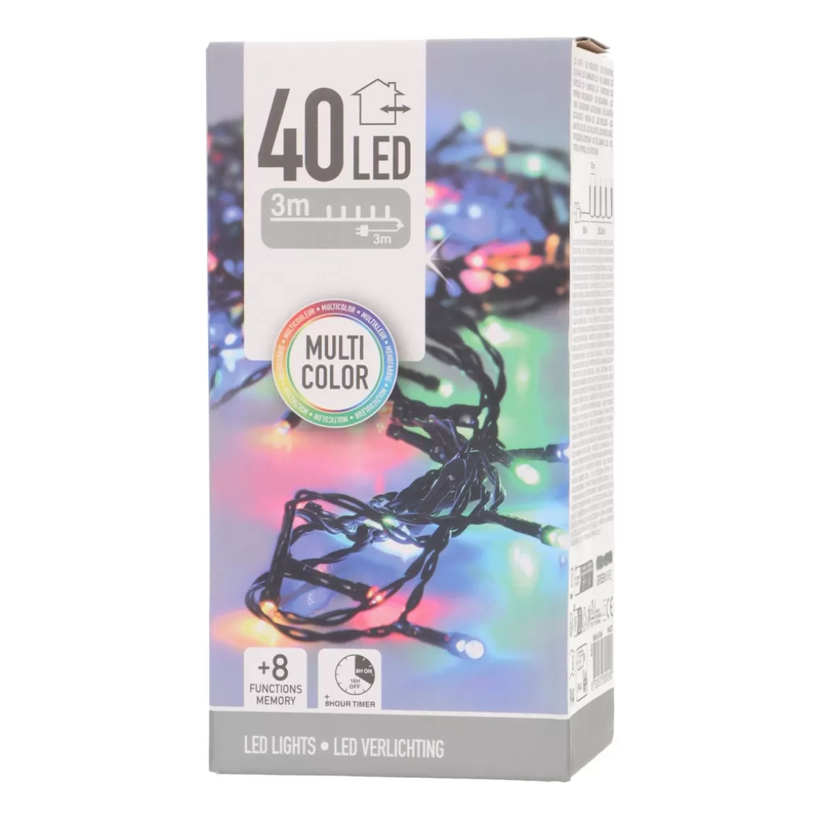 It's all about Christmas Led Lichterketten | Gesamte Weihnachtsbeleuchtung^LED-Beleuchtung Mit 40 Bunten Lampen