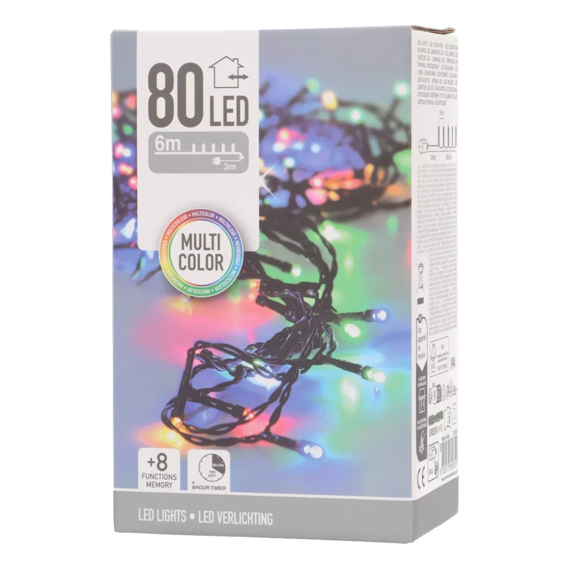 It's all about Christmas Led Lichterketten | Gesamte Weihnachtsbeleuchtung^LED-Beleuchtung Mit 80 Bunten Lampen