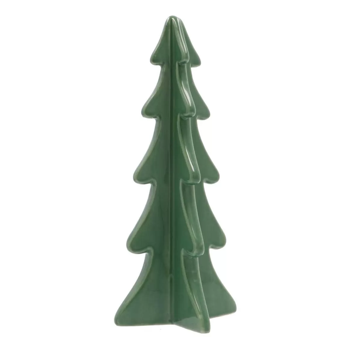 It's all about Christmas Alle Weihnachtsdeko | Weihnachtsbäume^Porzellan-Tannenbaum Im 3D-Format, Cottage Green, 28 Cm