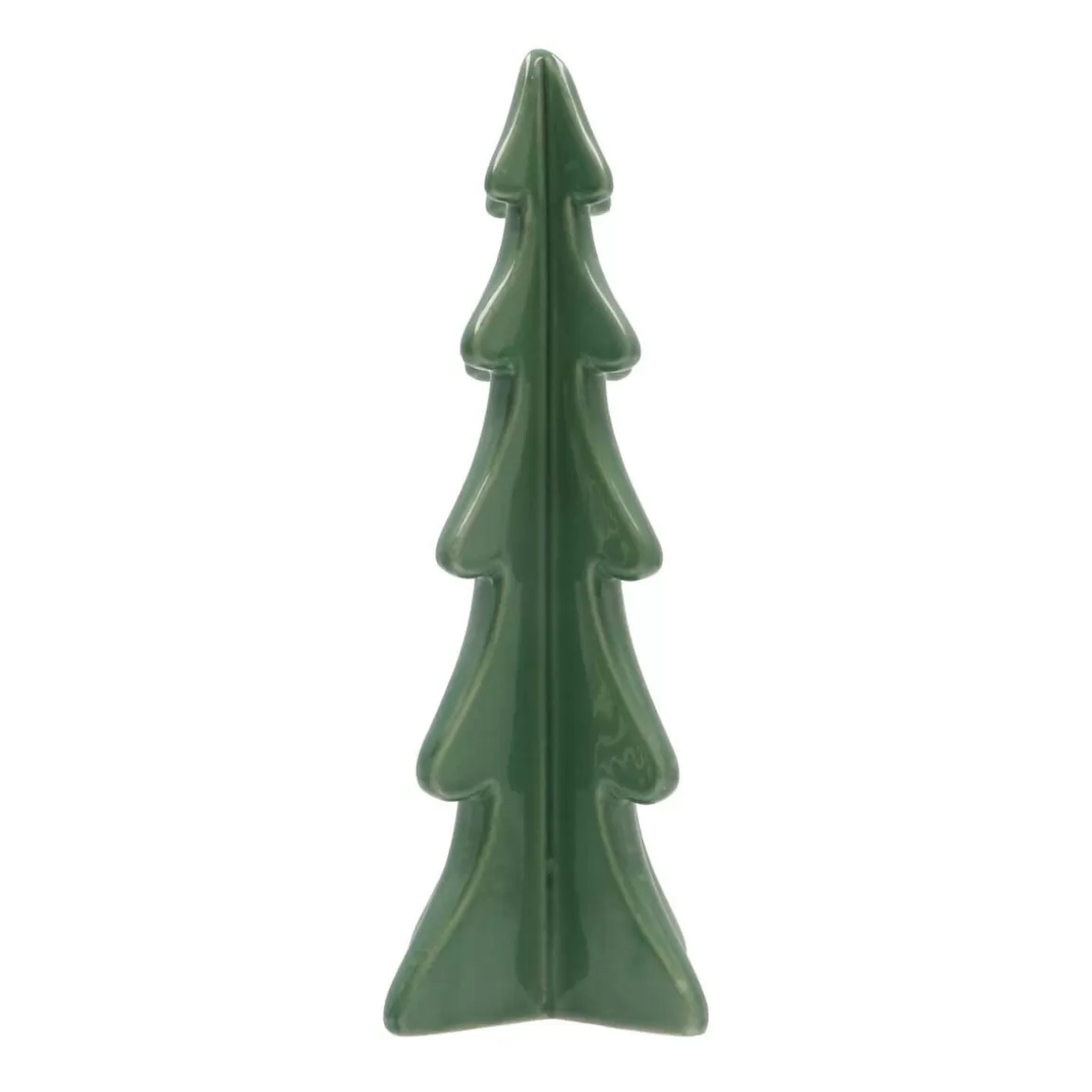 It's all about Christmas Alle Weihnachtsdeko | Weihnachtsbäume^Porzellan-Tannenbaum Im 3D-Format, Cottage Green, 28 Cm