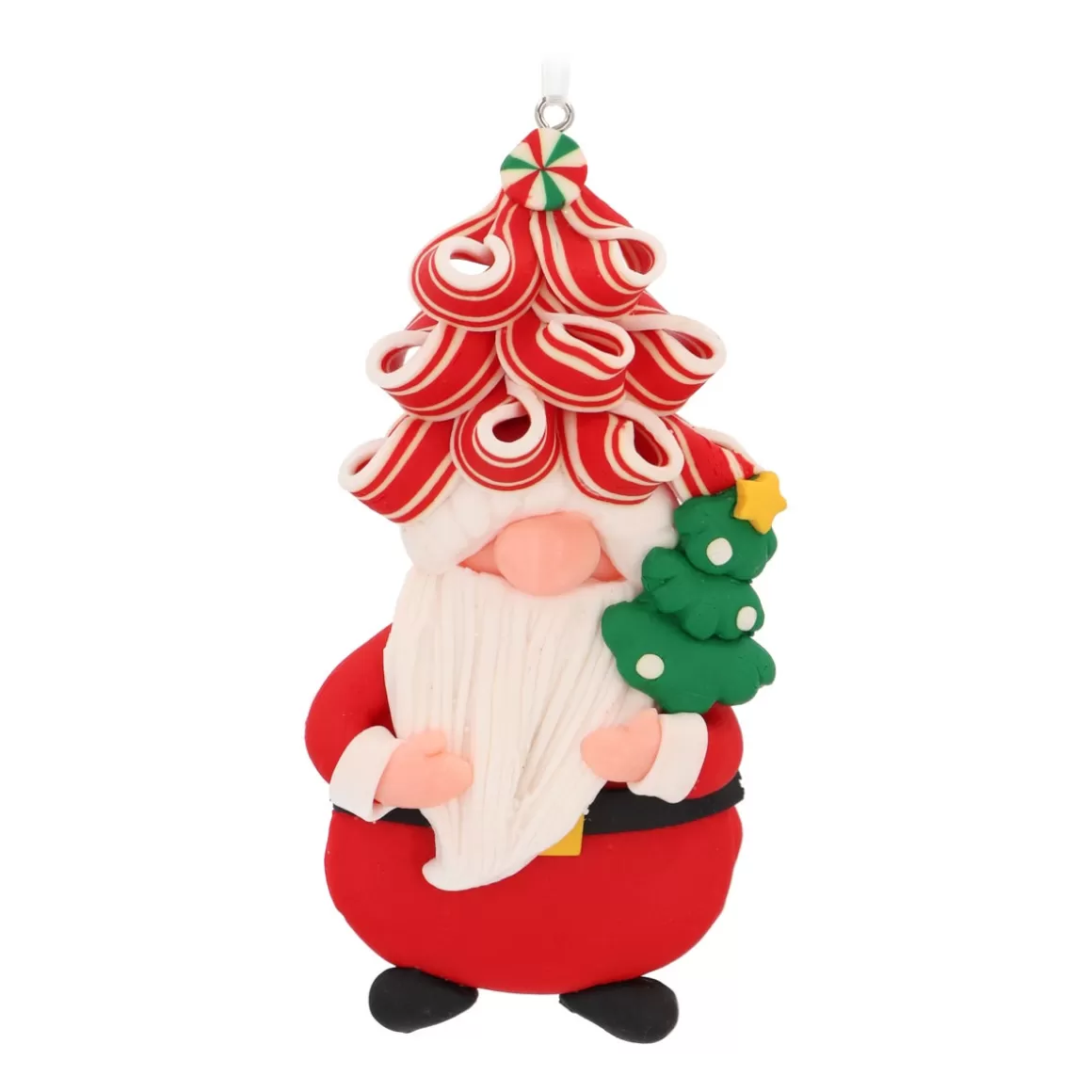It's all about Christmas Weihnachtsbaumanhänger^Santa Claus Anhänger Mit Hipper Frisur Und Weihnachtsbaum