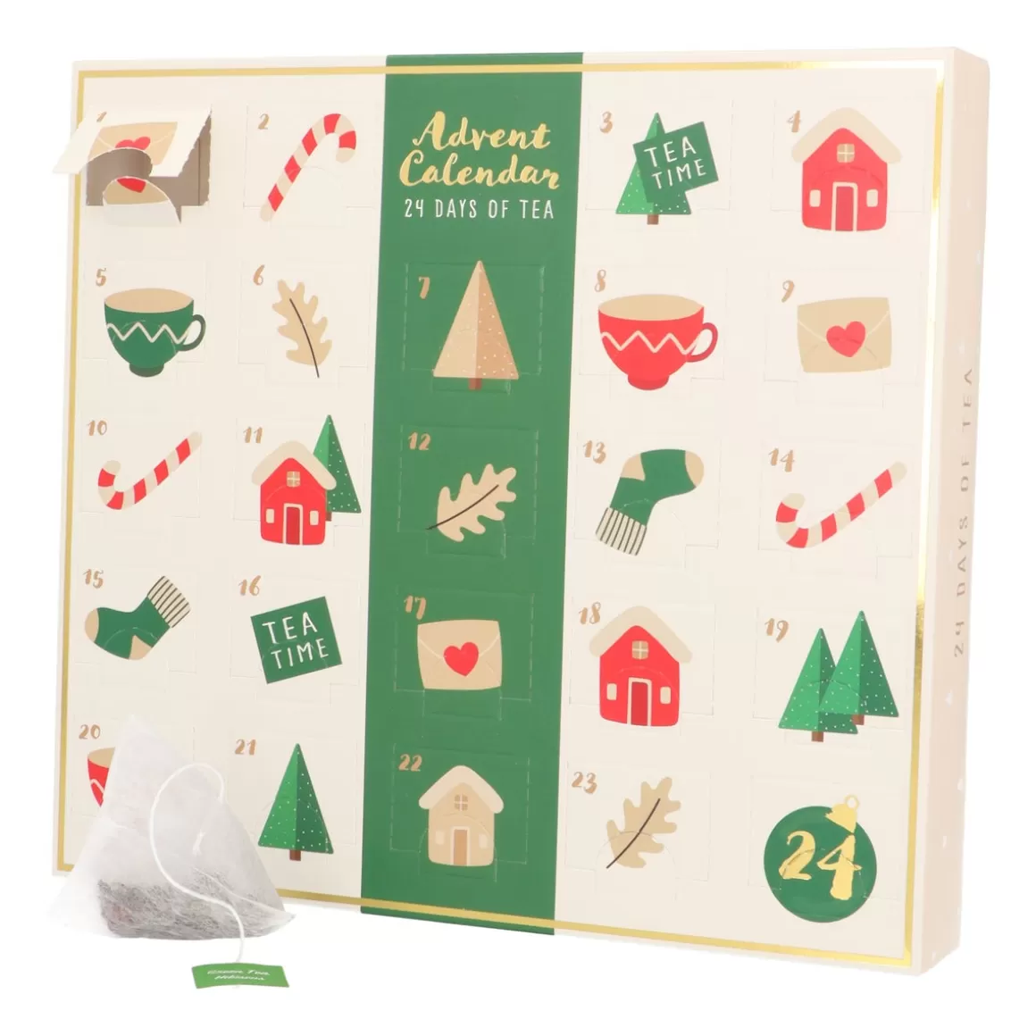 It's all about Christmas Wohnaccessoires Für Weihnachten^Tee-Adventskalender Für Die Feiertage