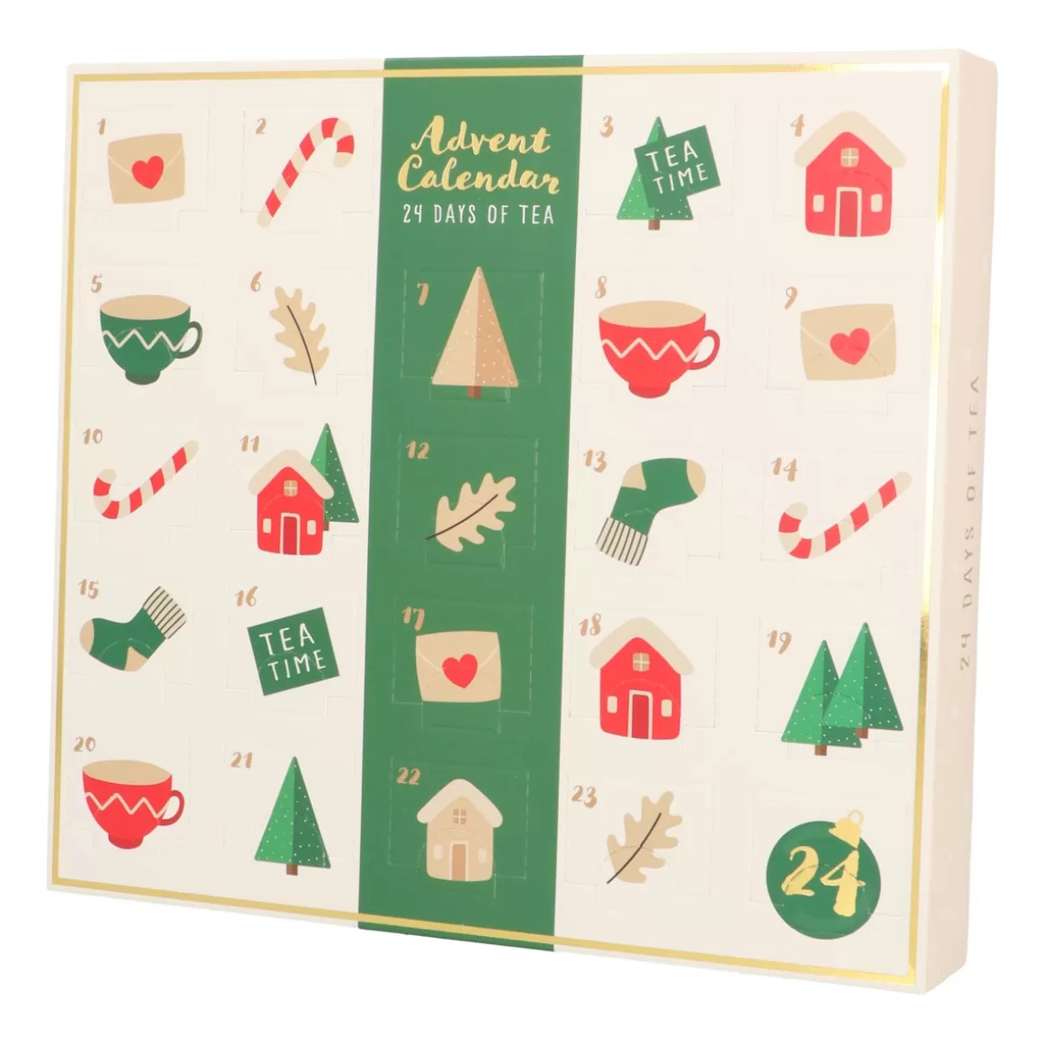 It's all about Christmas Wohnaccessoires Für Weihnachten^Tee-Adventskalender Für Die Feiertage