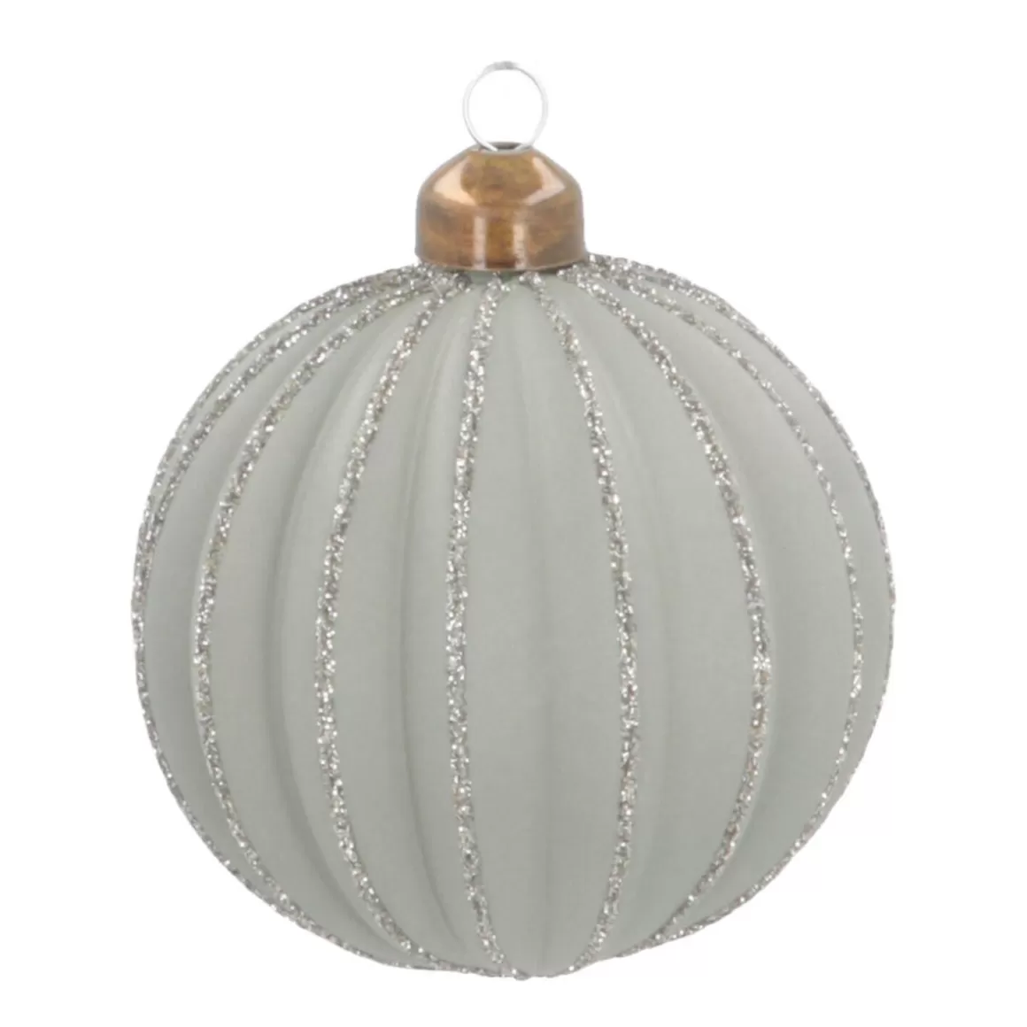 It's all about Christmas Edle Weihnachtskugeln | Weihnachtskugeln Aus Glas^Weihnachtskugel Lampion, Cottage Green, Glas, 8 Cm