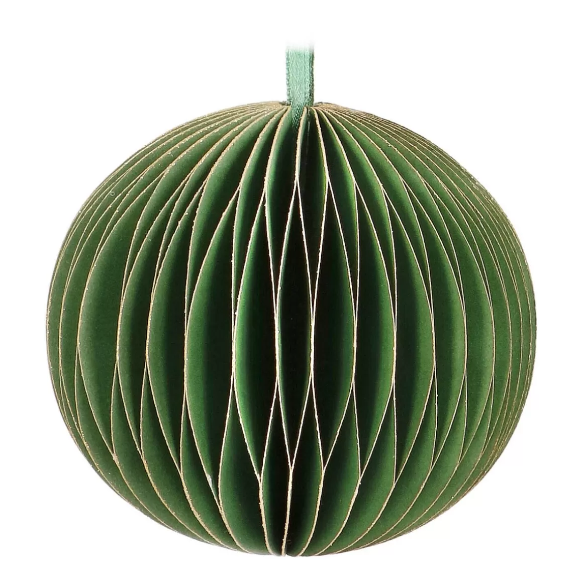 It's all about Christmas Weihnachtsbaumanhänger | Weihnachtskugeln Papier^Weihnachtskugel Papier, Cottage Green, 8 Cm